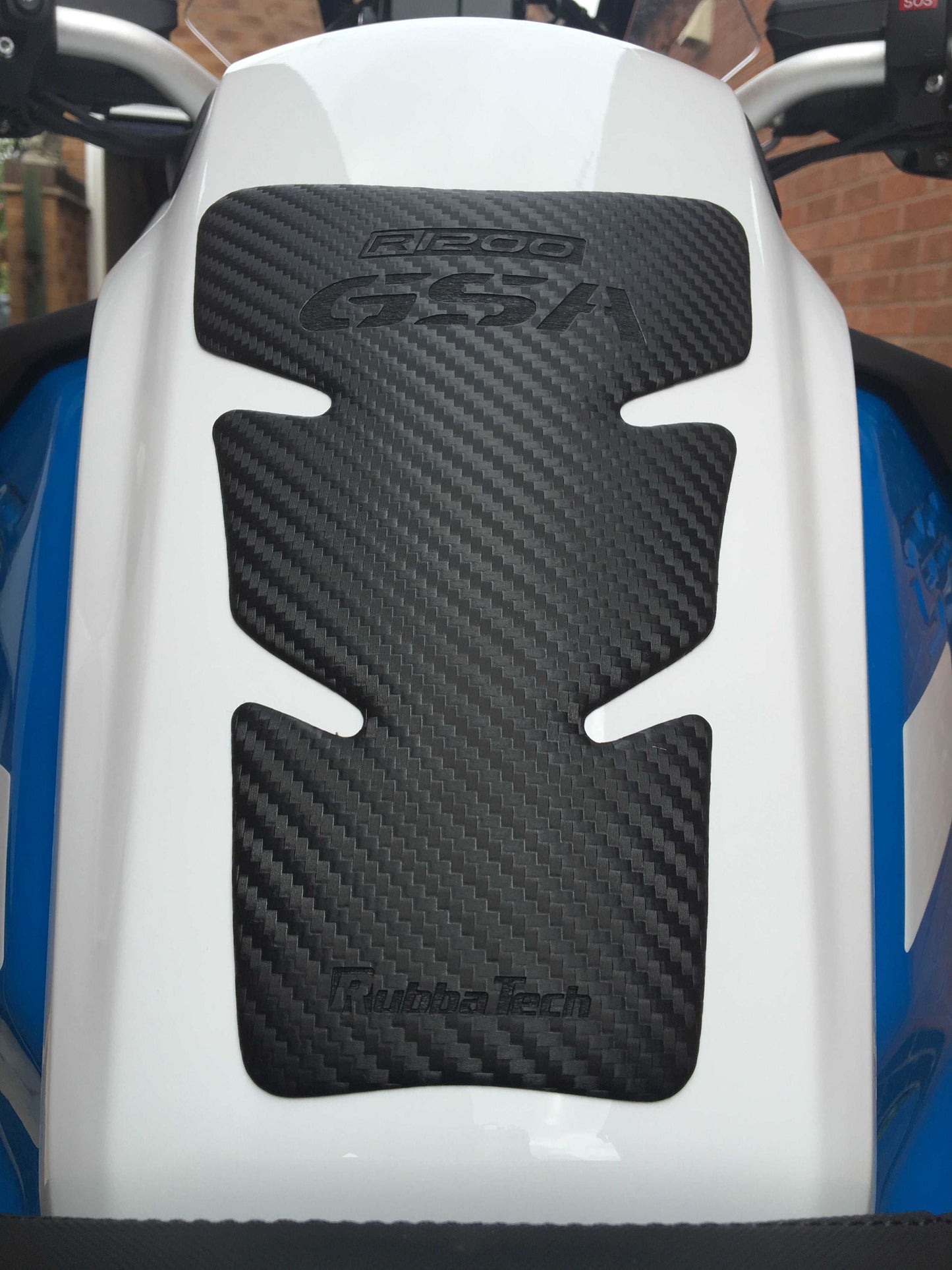 BMW r1200GSA Motorcycle Tank Pad | Premium Rubber Tank Pads