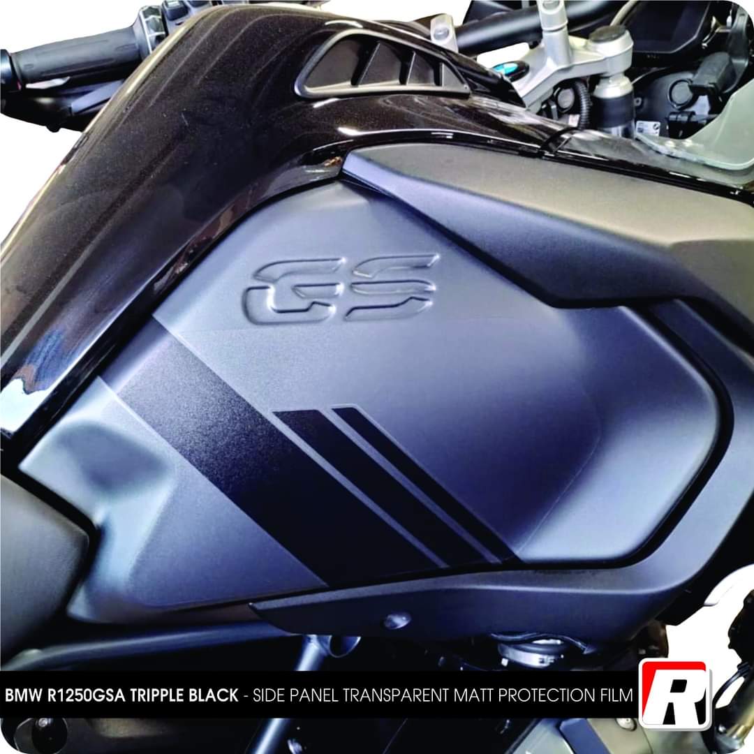 BMW r1200gsa & R1250GSA | Clear Motorcycle Tank Protectors