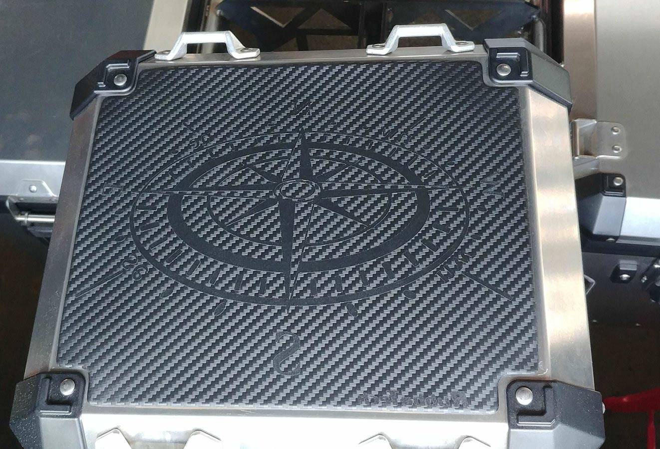 Rubbatech - BMW Aluminium Top Box Protection Pad RoadCarver