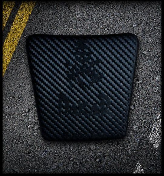 Universal Fit – Dakar Skull tank pad - Rubbatech motorcycle tank protector RoadCarver