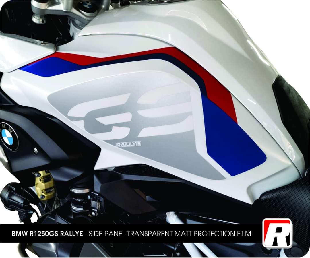 BMW R1200GS/R1250GS 2017 | Clear Rubbatech Tank Protectors 