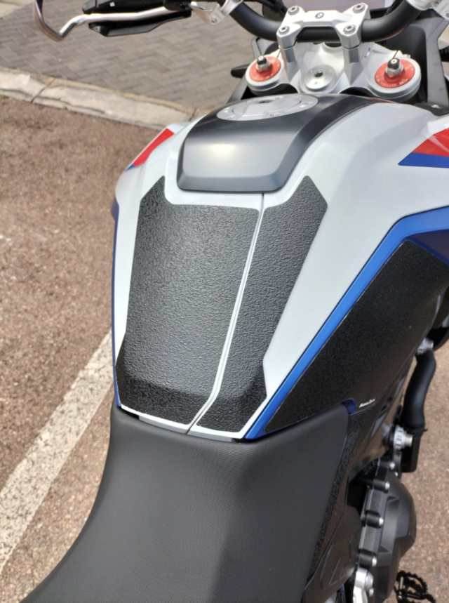 BMW F900GS 2024 Tank Pads | Motorcycle knee tank protectors