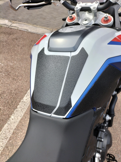 BMW F900GS 2024 Tank Pads | Motorcycle knee tank protectors