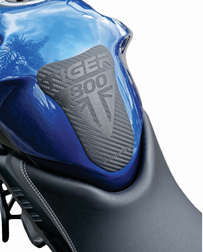 Triumph Tiger 800 Tank Pad | Rubbatech motorcycle tank protector RoadCarver 